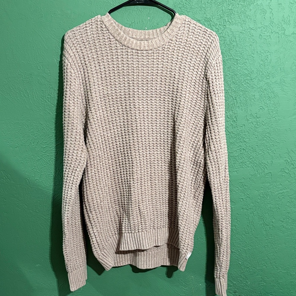 Hollister Beige Knit Sweater